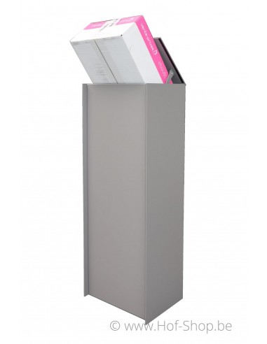 Dropbox Small RAL 9007 Back Door - ONZO boîte à colis aluminium