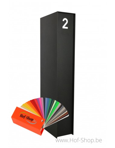 Fenix Top Medium met RAL-kleur - pakketbus aluminium