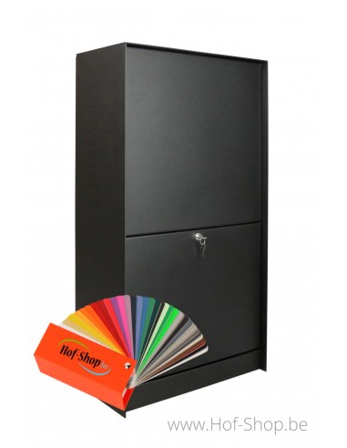 Dropbox Medium met RAL-kleur - pakketbus aluminium