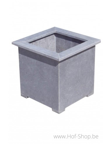 Square Classic 70 x 70 x 72 cm - Plantenbak in arduin