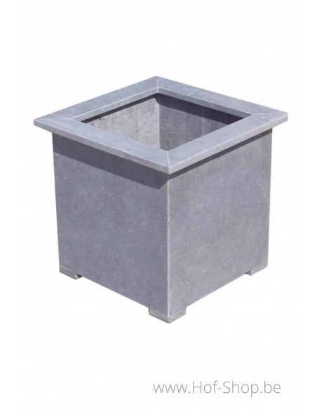 Square Classic 90 x 90 x 92 cm - Plantenbak in arduin