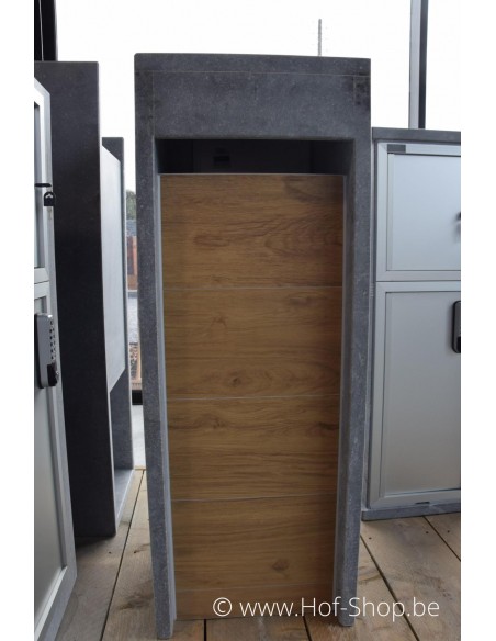 Alicante l'aspect bois Digital Lock BDXL & BDM - boîte à colis en pierre bleue