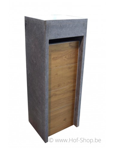 Alicante l'aspect bois Digital Lock BDXL & BDM - boîte à colis en pierre bleue