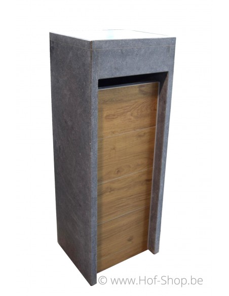 Alicante l'aspect bois Digital Lock BDXL & BDM - boîte à colis en pierre bleue