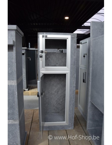 Alicante l'aspect bois Digital Lock BDXL & BDM - boîte à colis en pierre bleue