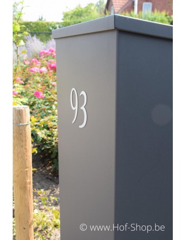 Allux 600 anthracite Back Door rukolock - boîte à colis