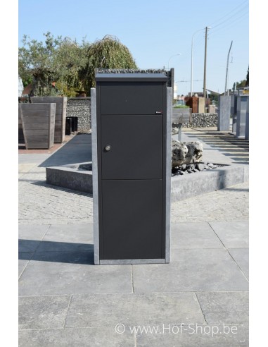 Torino Big Parcel Front Door anthracite - boîte à colis VASP en pierre blue