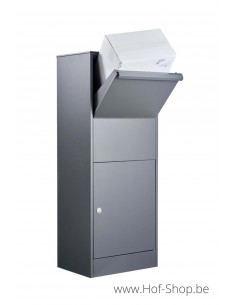 Allux 800 Large anthracite Front Door rukolock - boîte à colis