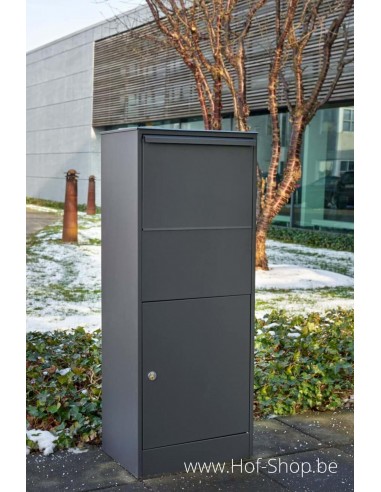 Allux 800 Large anthracite Front Door rukolock - boîte à colis