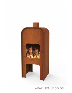 GAP Medium - Cheminée en acier corten (la dernière pièce)