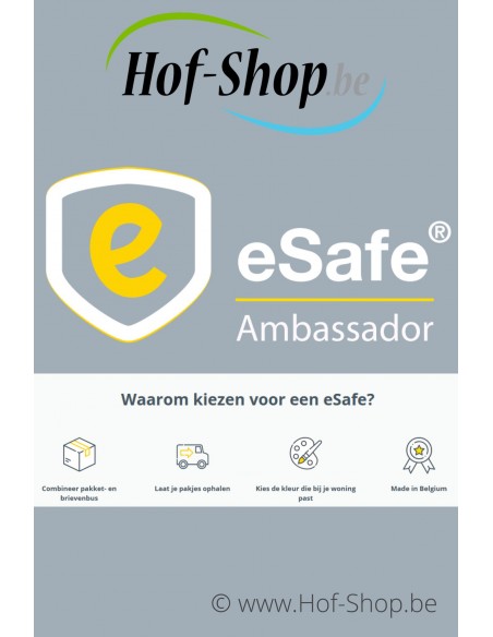 eSafe Dealer verdeler België Nederland digital lock