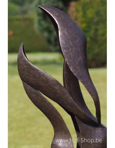 Sculpture moderne Harmonie - statue en bronze (AN0819BR-BI)