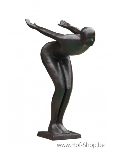 Nageur Frederick - statue en bronze (AN1348BR-B)