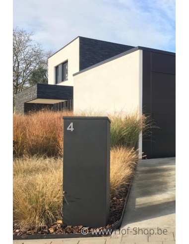 Allux 600 noir Back Door rukolock - boîte à colis
