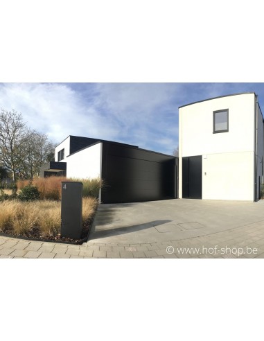 Allux 600 noir Back Door rukolock - boîte à colis