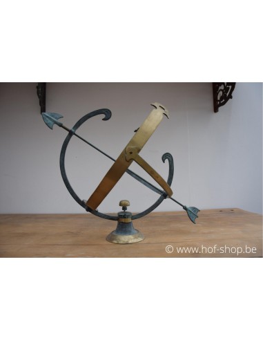 Cadran solaire (grand) - statue en bronze (GA0028BR-V)