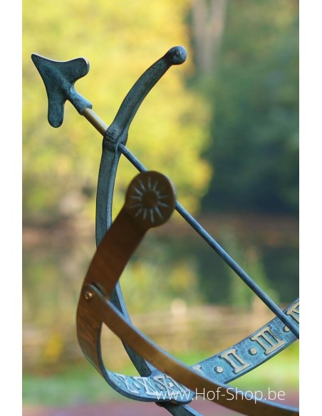 Zonnewijzer (medium) - bronzen beeld