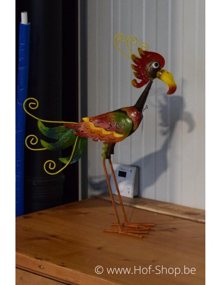 Flamingo dark small - figurine en métal (MD16090)