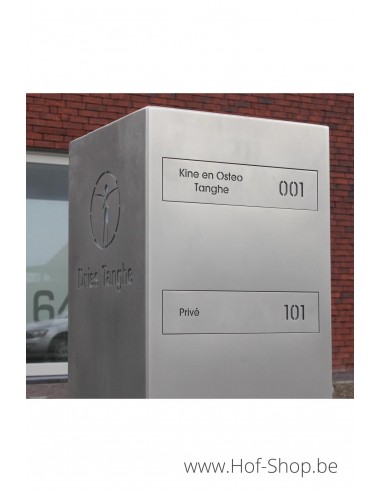 Totem Nivo 35120 - multibox inox met 3 kleppen