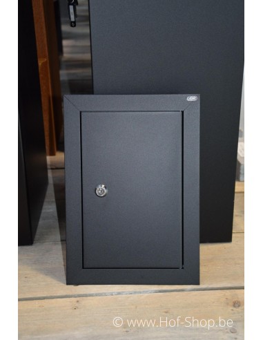 Porte boîte aux lettres 529/1 Noir 24,8 x 35,2 cm - Albo porte boîte aux lettres aluminium