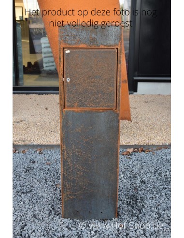 Ivar - boîte aux lettres en acier corten Adezz