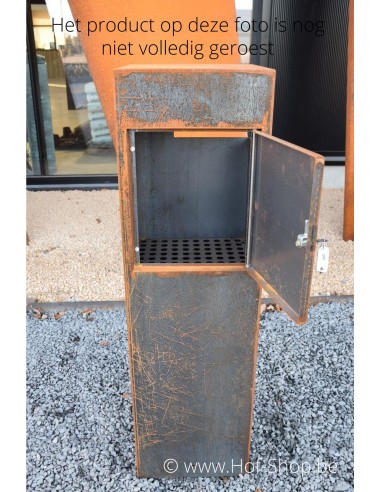 Ivar - boîte aux lettres en acier corten Adezz