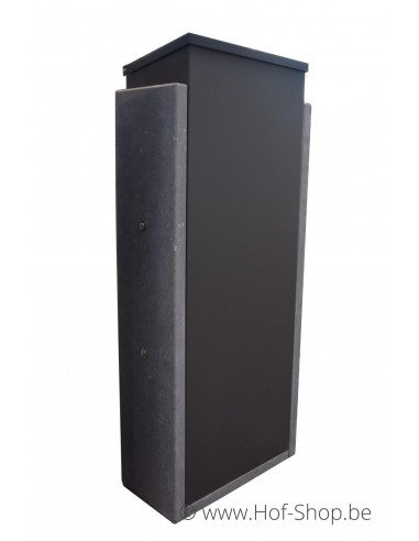 Torino Big Parcel Anthracite Back Door - boîte à colis VASP en pierre blue