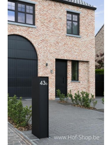 Fenix Top Medium RAL 9005 - boîte à colis eSafe aluminium