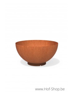 Bocca 120 x 61 cm - Brasero Adezz en acier corten
