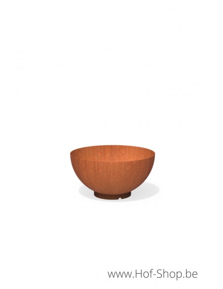 Waterschaal Bocca 80 x 40,5 cm - cortenstaal