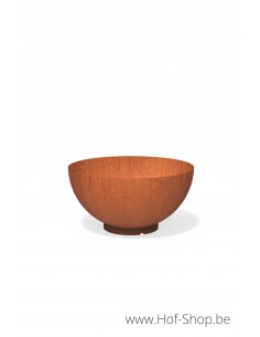 Waterschaal Bocca 100 x 50,5 cm - cortenstaal