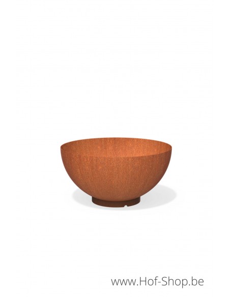 Waterschaal Bocca 100 x 50,5 cm - cortenstaal