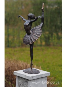 Ballerine 68 cm - statue en bronze (AN2219BR-B)
