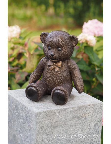Ours en peluche - statue en bronze (BS1528B)