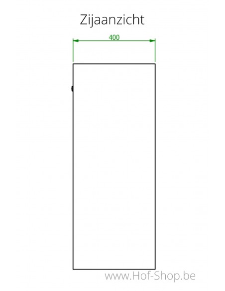 Nexus Medium RAL 7016 - boîte à colis ONZO aluminium