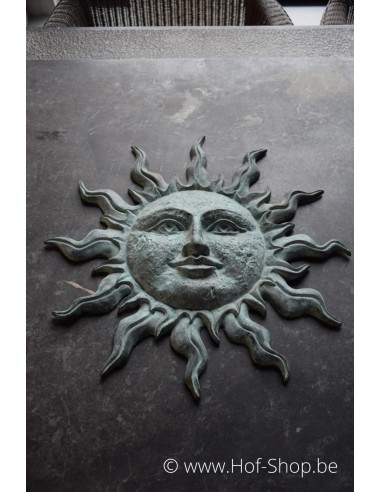 Petit soleil vert - Statue en bronze (HW0567BR-V)