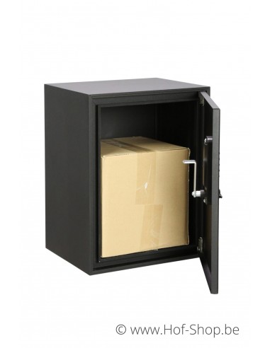 Boxis digital lock ral 9005 - pakketbus aluminium