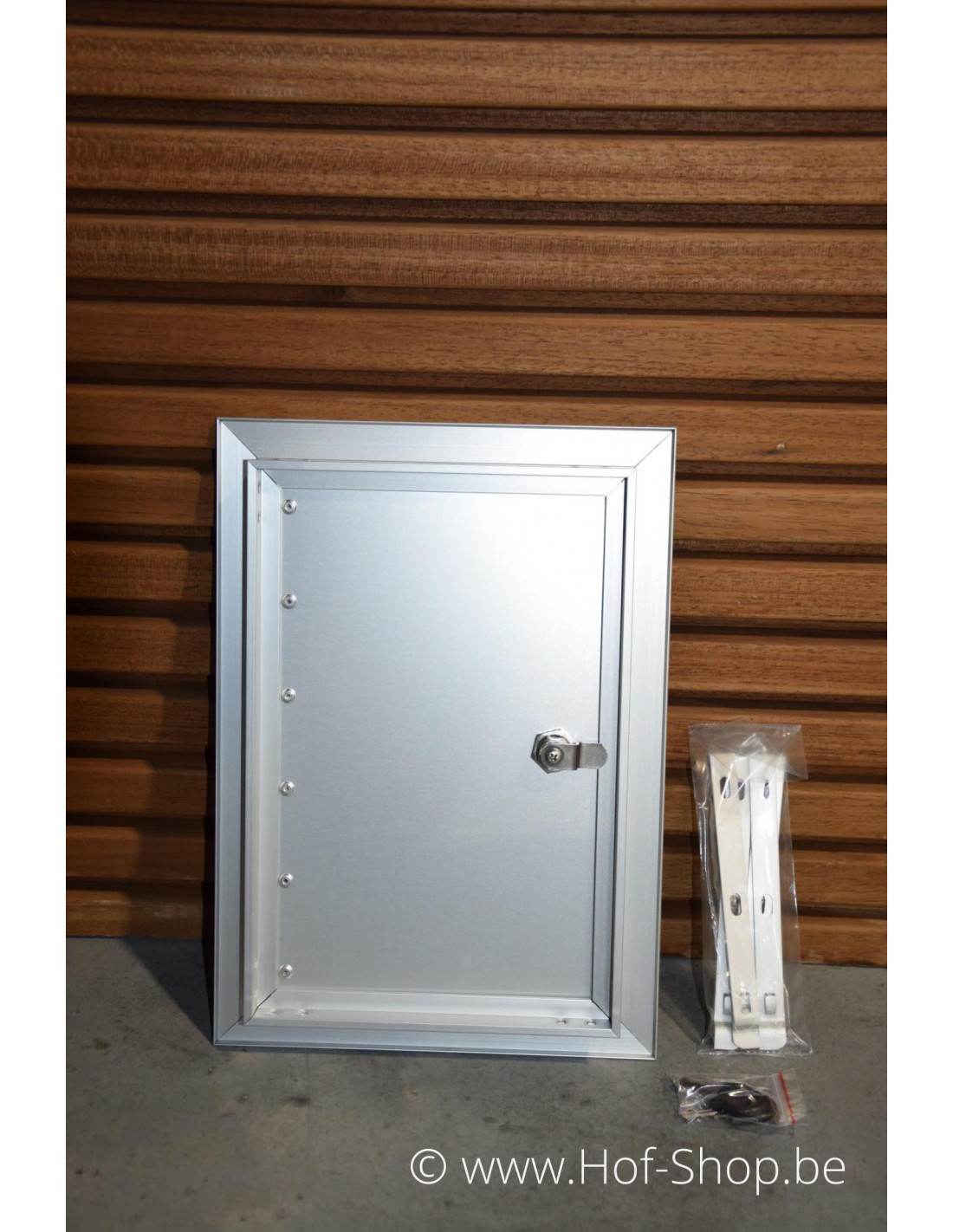 gek solo Installatie Brievenbusdeur 24 x 34 cm Small - VASP brievenkastdeur aluminium