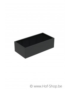 Carrez 200 x 100 x 60 cm - Jardinière Adezz en aluminium