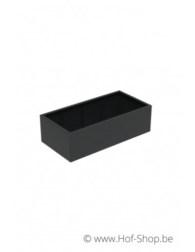 Carrez 200 x 100 x 60 cm - Jardinière Adezz en aluminium