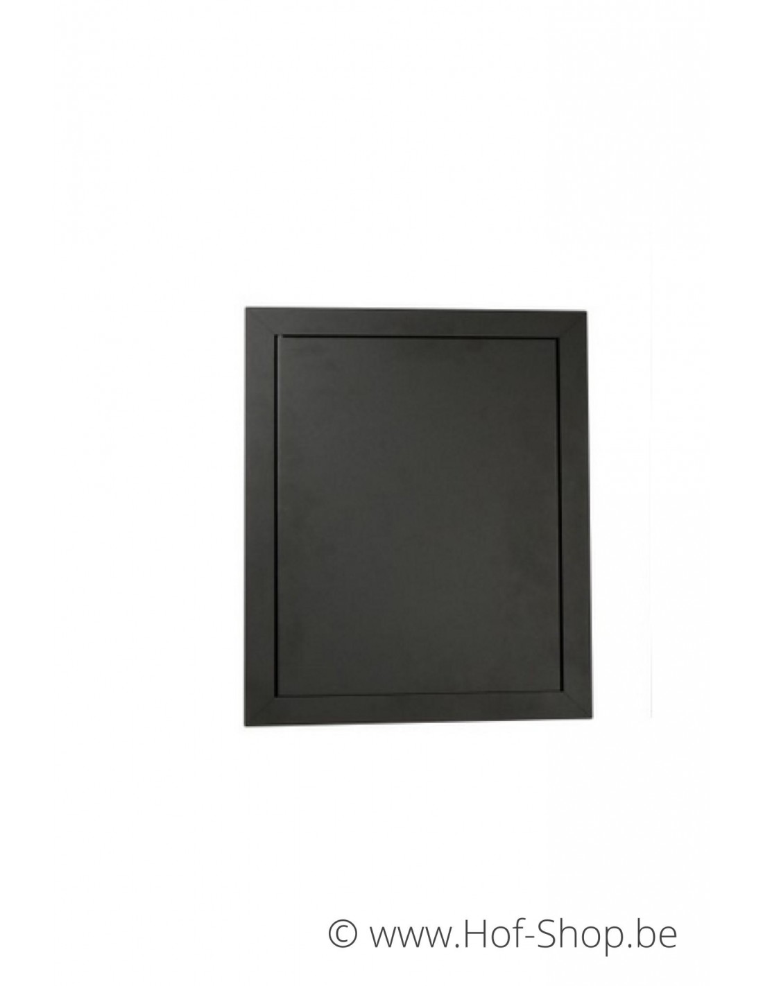 Brievenbusdeur 529/3 zwart 35,2 x 44,2 cm met elektrisch slot 'Connect' digital lock - Albo aluminium