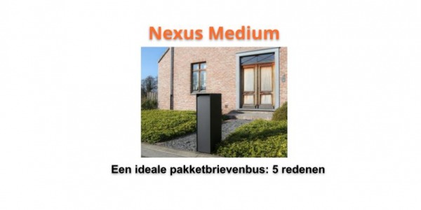 Cinq raisons pour lesquelles l'eSafe Nexus est la boîte postale à colis idéale.