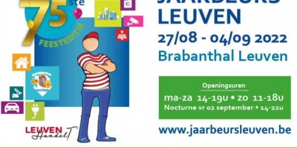 Hof-Shop sera présent à la Foire du 75e anniversaire de Louvain